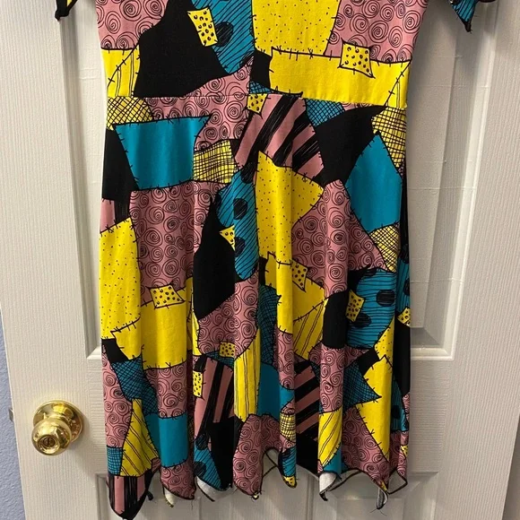 The Nightmare Before Christmas Sally Patchwork Dress - Picture 11 of 15